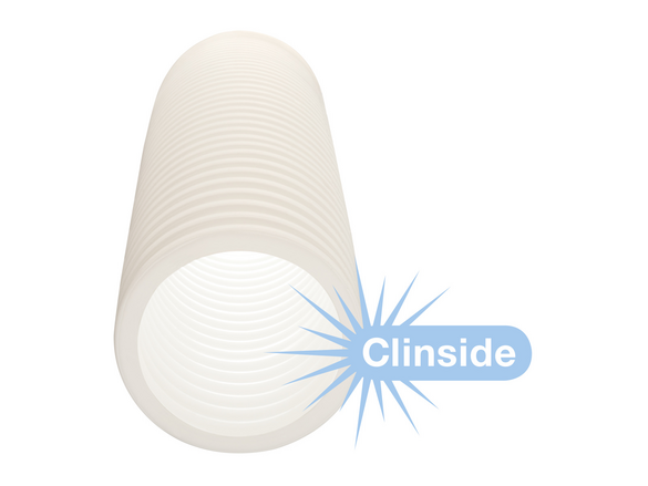 Cut-Out Zehnder ComfoTube Flow Comfortable indoor ventilation Front view