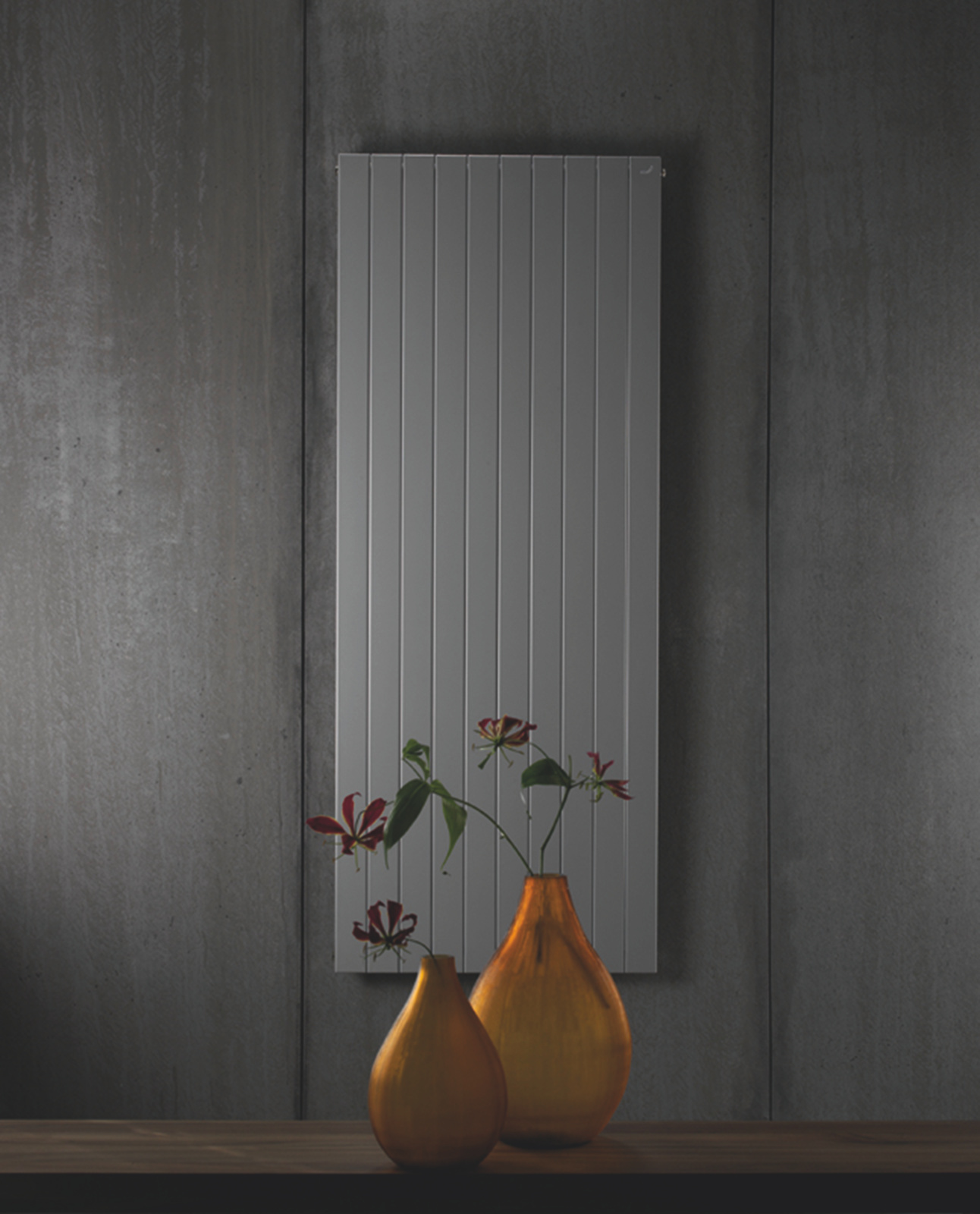 Rendering Zehnder Nova Decorative radiator Front view