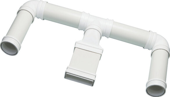 Cut-Out Zehnder GD Ducting Non-Insulated Comfortable indoor ventilation Top view