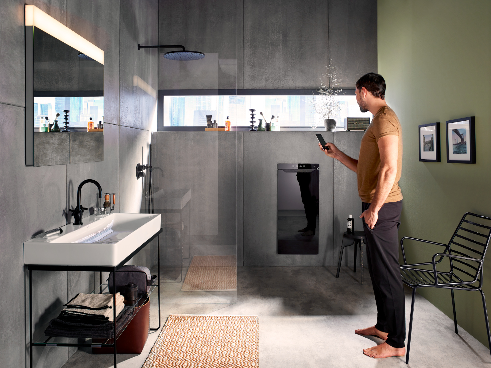 Rendering Zehnder Zenia Decorative radiator 