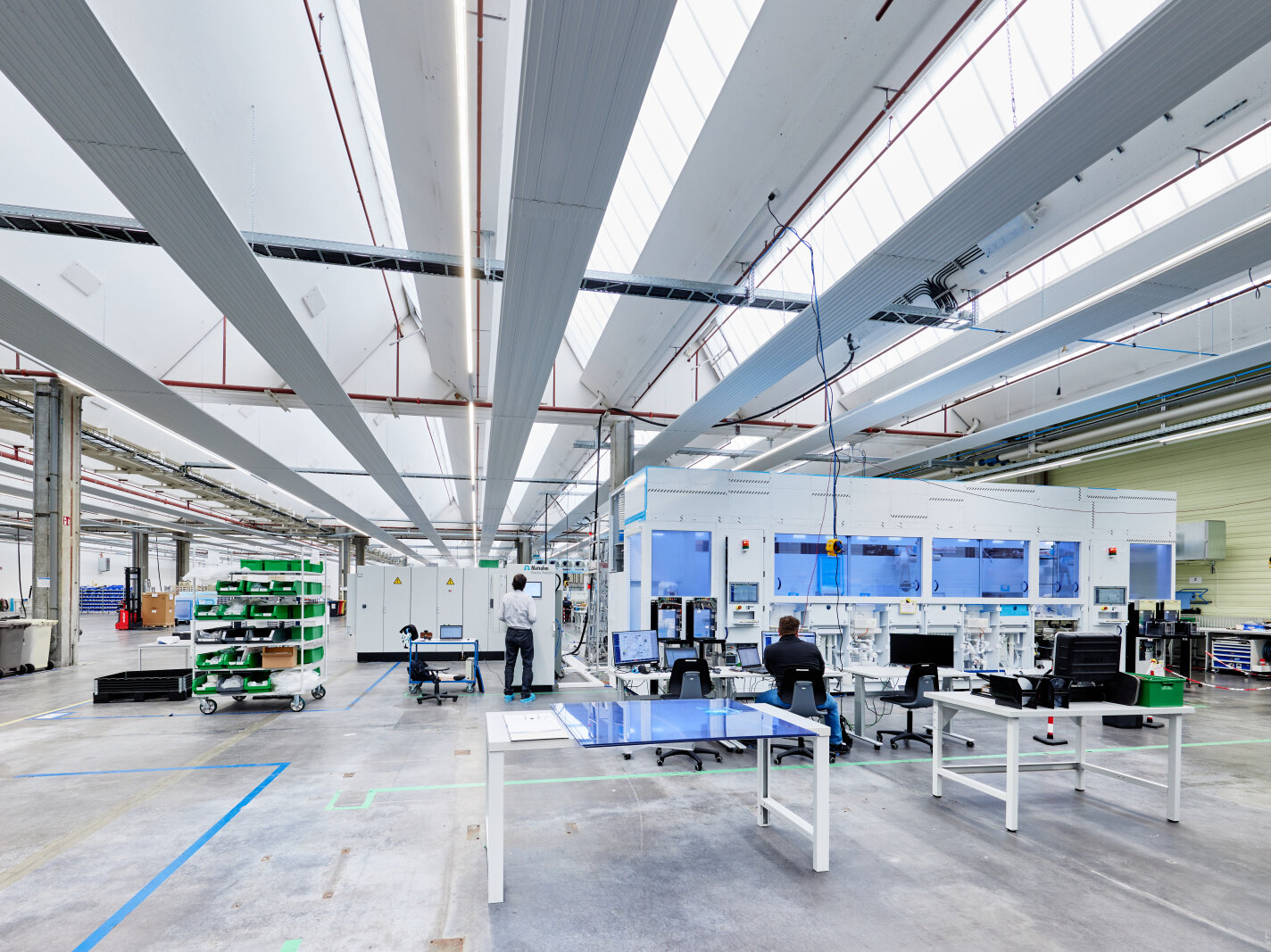 Zehnder_RHC_CP_Referenz_ZFP_Rena_Mönchweiler_10 Zehnder ZFP, RHC, CP, Ceiling Panel, Zehnder, Reference, warehouse, production, hall, Rena, Mönchweiler