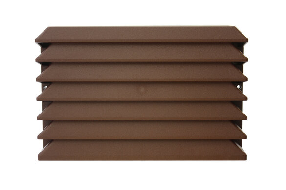 Cut-Out Zehnder Baffle Comfortable indoor ventilation Front view