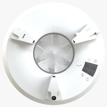 Cut-Out Zehnder Unity CV2.1HT Comfortable indoor ventilation Front view
