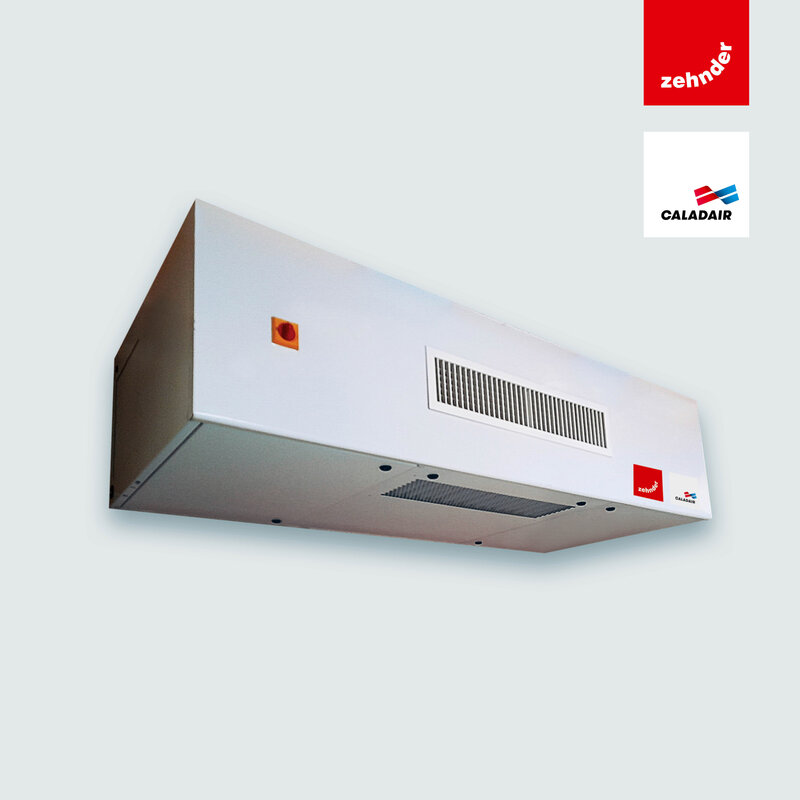 Cut-Out Zehnder Eversky Schoolventilation Comfortable indoor ventilation Angled view