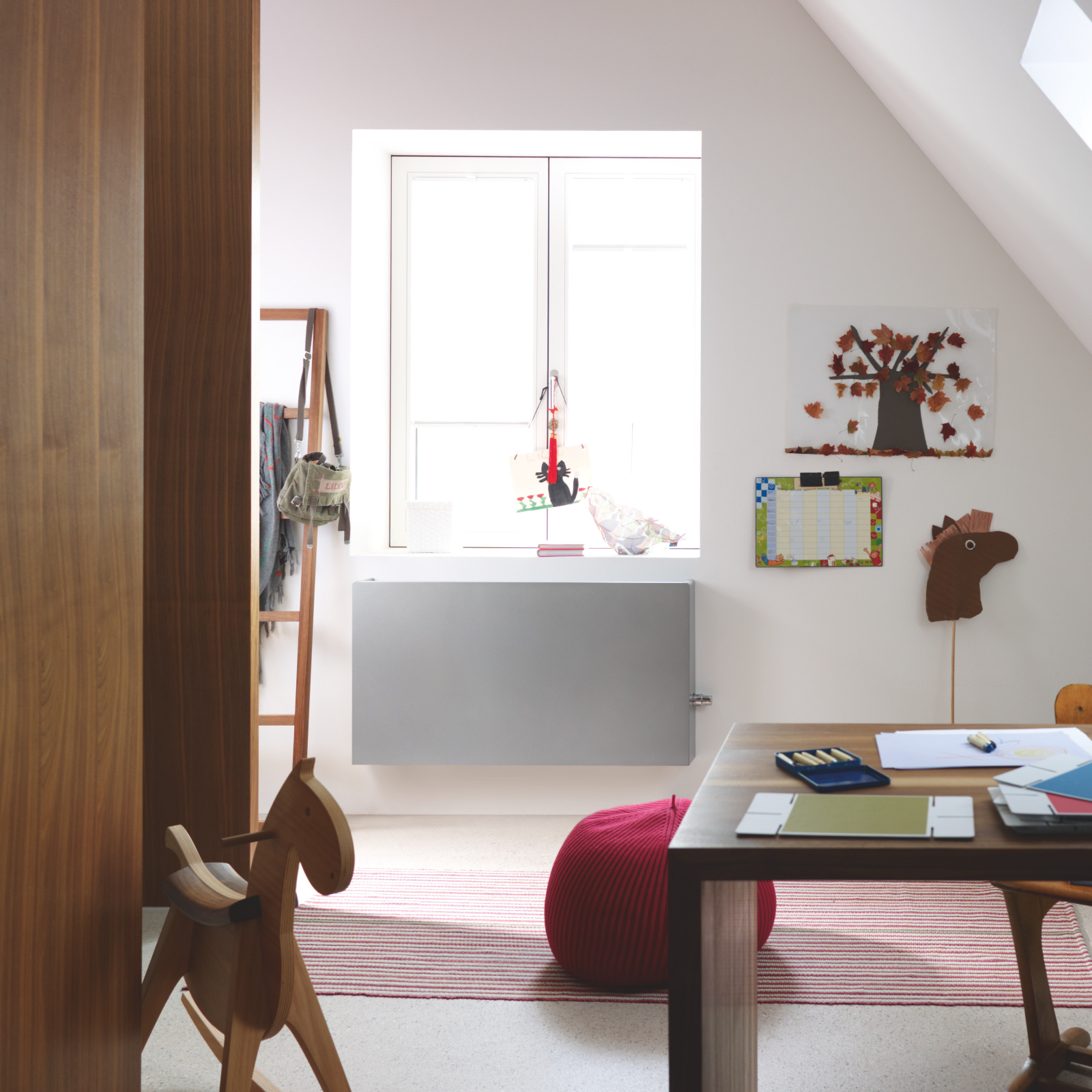 Rendering Lateo Neo Decorative radiator Front view