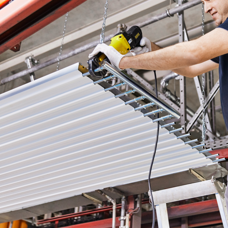 Zehnder-RHC-CP-ZFP-installation-Montage-02 Photograph Zehnder ZFP Heating and cooling ceilings