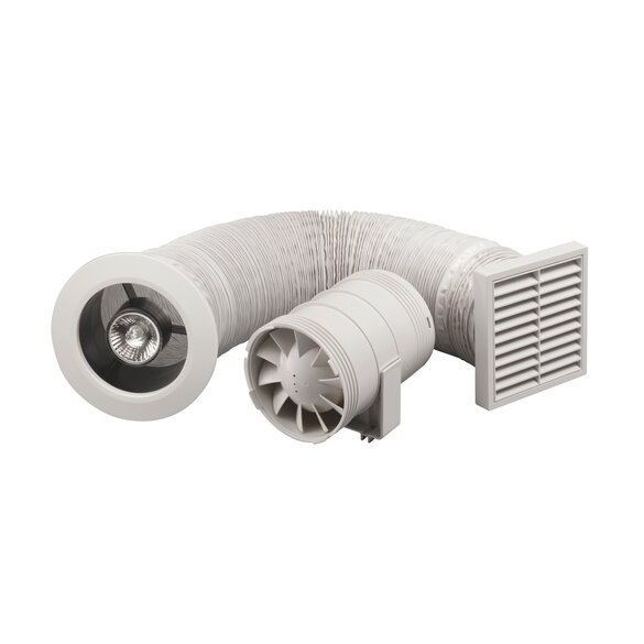 Cut-Out Comfortable indoor ventilation Front view