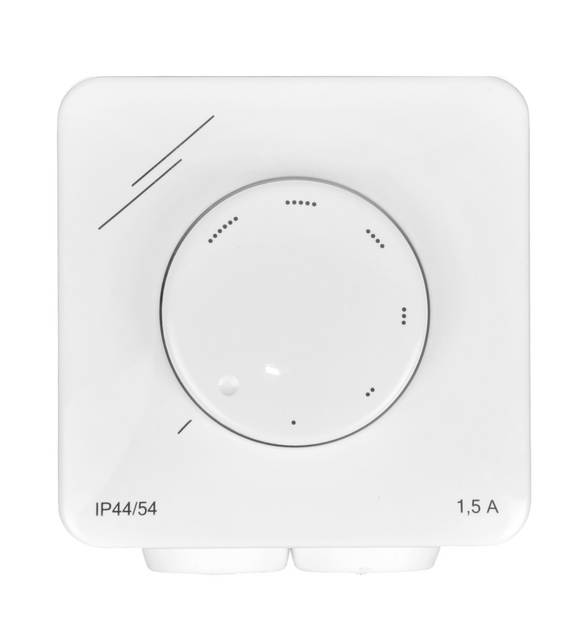 Cut-Out Zehnder SDC Control Comfortable indoor ventilation Front view