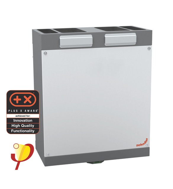 Cut-Out Zehnder ComfoAir 180 Comfortable indoor ventilation Front view