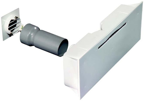 Cut-Out Zehnder MA3051 Comfortable indoor ventilation Angled view