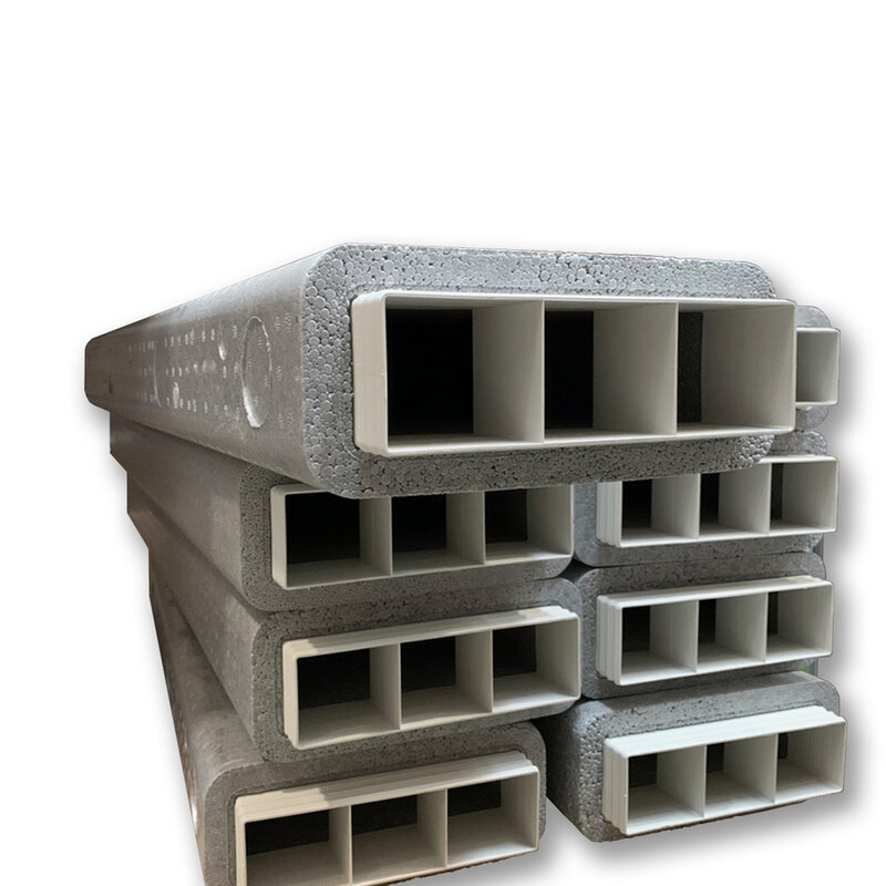 Cut-Out Zehnder GD Ducting Insulated Comfortable indoor ventilation Front view