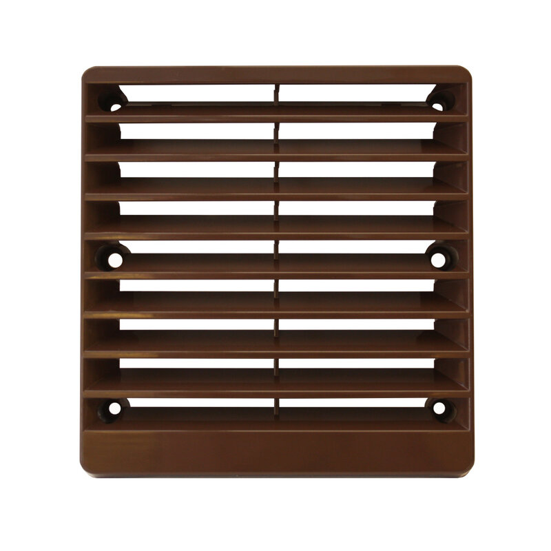Cut-Out Zehnder Louvred Grille Comfortable indoor ventilation Front view