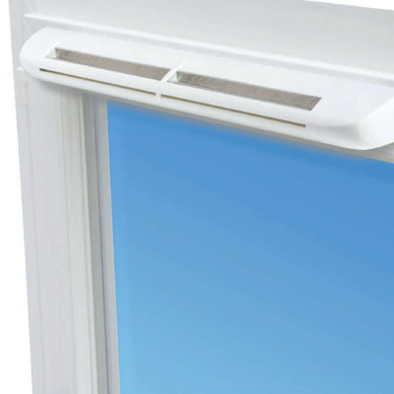 Cut-Out Zehnder EAQ Vent Comfortable indoor ventilation Angled view