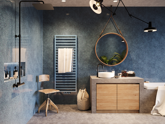 Rendering Zehnder Subway Decorative radiator Front view