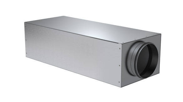 Cut-Out Zehnder ComfoSilence Comfortable indoor ventilation Angled view