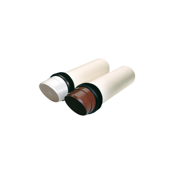 Cut-Out Zehnder FastFix Comfortable indoor ventilation Angled view